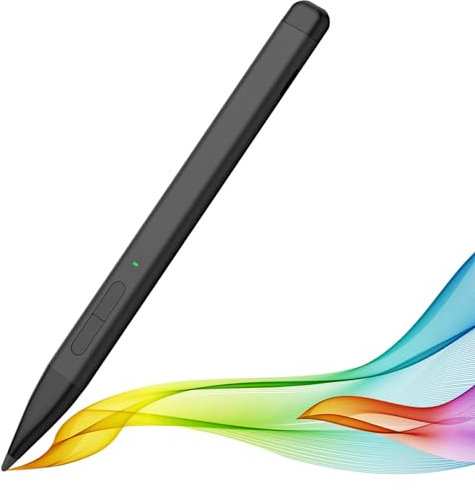 Slim Pen 2 for Microsoft Surface with 4096 Pressure, Eraser & Right-Click, Palm Rejection,Graphite Nib,for Surface Pro 12/11/10/9/8/7/6/5/4/X,Surface Go 4/3/2,Book 3/2/1,Laptop1-6,Surface Studio 2+/2