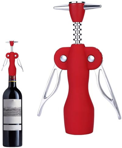 Cavatappi ad Ala - Apribottiglie Antiscivolo Cavatappi universali | Utensili da Cucina Cavatappi per Vino per Cantina, casa, Bar, Sala da Pranzo, Banchetti