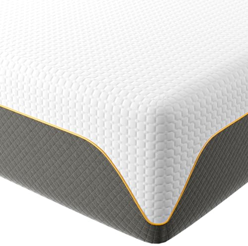 Doubleslee Memory Foam Mattress, 5FT King Mattress, Medium, 150x200x20cm | King size memory foam mattress with Soft Skin-friendly Durable, Sleep Cooler and Back Pain Relief, Washable Cover