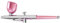 Cosmin Portable Single Action Airbrush 0.3mm Nozzles Spray Airbrush Pen for Model Cake Nail Car Painting Beauty Inkjet Easy to Use -Pink