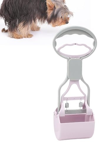 Ramasse-crottes pour chiens, ramasse-crottes | Outil portable de ramassage des crottes de chien,Ramasse-crottes facile à utiliser avec un design unique en dents de scie, ramasse-crottes conçu à ressor