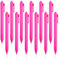Mabor 12 Stück Kugelschreiber Damen Neutrale Stifte Niedliche Rosa Schulsachen Neutraler Schwarzer Stift Druckkugelschreiber Süßer Aesthetic School Stuff für Das Lernen Im Büro