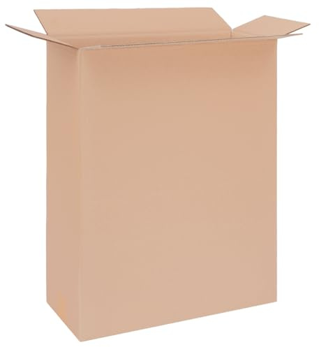 verpacking Faltkartons 505 x 205 x 615 mm variable Höhe KK 118 Braun [Größe und Stückzahl wählbar] 2-wellige Kartons Versand 10 Stück