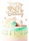 Bliceon Rose Gold Happy 80th Birthday Cake Topper, Glitter Happy 80 Cupcake Topper, Happy 80th Birthday Cake Toppers for Women Themed Party