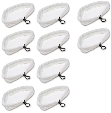 RRSQ Cuscinetti for Scopa a Vapore Cuscinetti di Ricambio Accessori compatibili con Steamboy X5 Compatibile con H2O H20 S302 S001 SKG 1500W Scopa a Vapore(10 PCS)