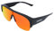 Gamswild WO7530 Überbrille schwarz-rot - Sonnenbrille - Sportbrille - bruchsichere Polycarbonatgläser mit 100% UV400 Schutz – 26g
