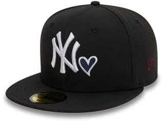 New Era Heart 59Fifty Cap NY Yankees Schwarz, Size:8