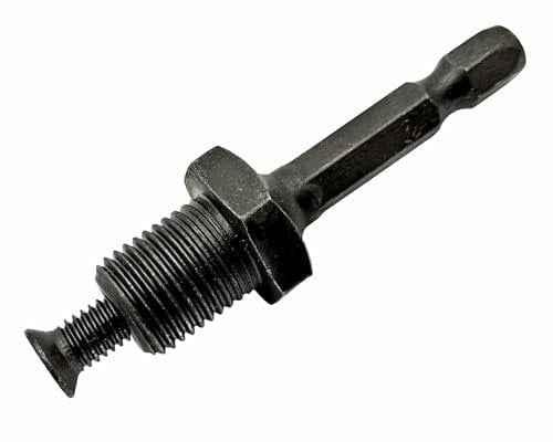 Bit Aufnahme auf 1/2-20UNF Gewinde Bohrfutter Adapter + M6 Linksgewinde Schraube