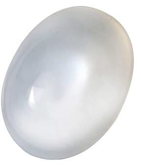 DENMOUS Sanwariya Gems Mondstein Edelstein Original zertifizierter Chandrakant Mani Stone-B0CW1TM8DMS