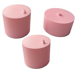 JILINWE Pink 3-Piece Snow Globe Tumbler Funnel Set, Large Glitter Funnel for Mess-Free Snow Globe Making