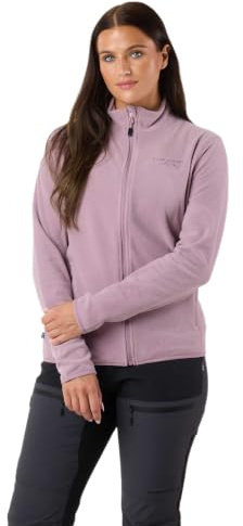 Swedemount Stryn Fleecejacke Damen mit Reißverschluss, Atmungsaktiv | 4-Wege-Stretchstoff, 2 Seitentaschen, Stehkragen, Elastische Bündchen, Reguläre Passform