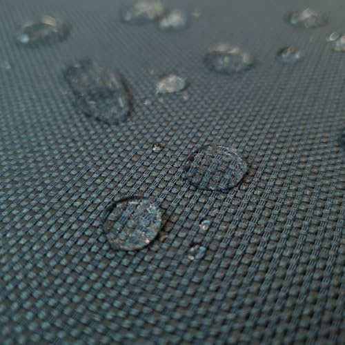 Arif – Keprotec® Kevlar® robuster Outdoorstoff – per Meter Blau-Petrol | Strukturgewebe zum Nähen widerstandsfähiger Bekleidung, Taschen, Besätze & mehr!