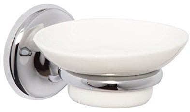 Croydex Flexi-Fix Grosvenor Chrome Easy to Fit Soap Dish , QM701941
