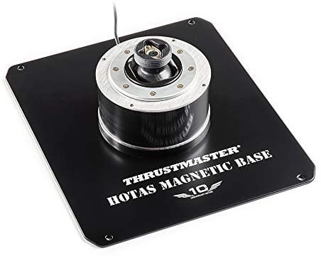 Thrustmaster HOTAS Magnetic Base — Base magnética compatible con las palancas desmontables de flight stick de Thrustmaster en PC