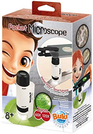 Buki - MR200 - Pocket microscope, Blanc