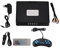 cigemay Lecteur vidéo DVD Rotatif, Jeu à écran Large LCD Portable 9 Pouces SD USB AV CD VCD, Rotation à 270 degrés, Fonction TV, 800 x 480, multilingue(Moi)