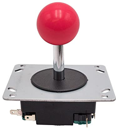 Joystick Arcade a Microswitch Base Large per Dissuasore Retro Gaming Bartop