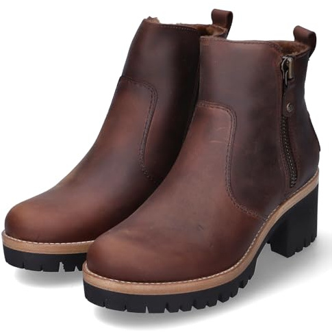 Panama Jack Damen Pauline Igloo TravStiefelette | Stiefeletten, Schwarz, Reißverschluss, Damen, Schuhe