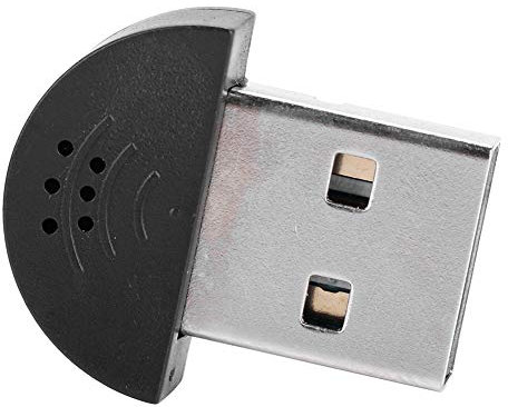 USB Mikrofon Tragbares Mini Studiomikrofon für Sprachaufnahmen Audio-Aufnahmeadapter Geeignet für Computer PC Mac Skype Chat Aufnahme YouTube