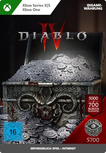 Diablo IV : 5700 Platinum | Xbox One/Series X|S - Download Code