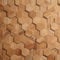 Holzverblender 3D UltraWood Teak Hexagon