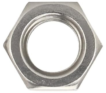 Sechskantmuttern M7 Edelstahl - DIN 934 - Muttern - Sechskantmutter Edelstahl A2-70 (Gewinde: M7; Menge: 10 St.)