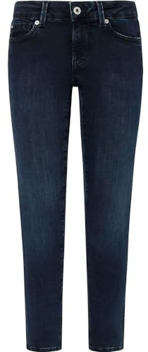 Pepe Jeans Damen Skinny Jeans Lw PL204583 Jeans, Black (Denim-CU2),
