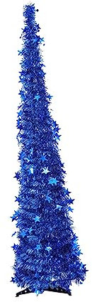 DIKACA Albero Di Natale Telescopico Albero Di Natale Sottile Albero Di Natale Magro Decorazioni Per Feste Di Natale. Albero Di Natale Realistico Arredamento Albero Ornamentale Pieghevole