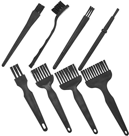 MAGICLULU 8 Stück Rasierer Reinigungsbürsten Klein Reinigungspinsel Für Elektrorasierer Und Haarschneidemaschinen Präzise Reinigung Für Feine Spalten Und Tastaturen