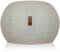 Aiire Sitzhocker Indoor und Outdoor 65x30 cm - Runder Sitzsack Hocker Modern fur Garten und Pool - Fußhocker für Wohnzimmer Gamer und Schlafzimmer - Sitzpouf Beige
