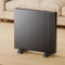 EMKE Chauffage Électrique, 1000 Watt, Radiateur à Convection Indépendant ou Mural, Écran LCD, Minuterie Programmable, Gris Anthracite, Chauffage d'Appoint Radiateur Plat Fonction APP WLAN