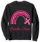 Ruban sensibilisation Cancer du Sein Femme Octobre Rose Sweatshirt
