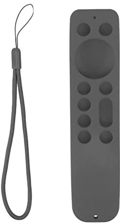 Glomora Silikon-Schutzhülle für OnePlus TV Y1S Fernbedienung, weiche Anti-Drop-Abdeckung, leicht, stoßfest, anwendbares Szenario (Deep Grey)