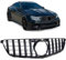 Sport Kühlergrill Schwarz Glanz für Mercedes C Klasse W204 S204 C204