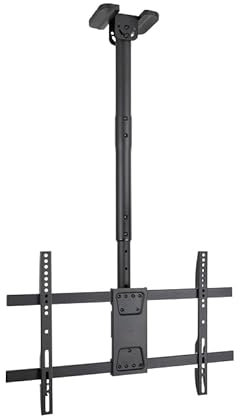 Soporte - Soporte de Techo para Pantallas de 43'' a 86'', Giro e inclinable, Color Negro, fácil instalación, Robusto y Resistente.*