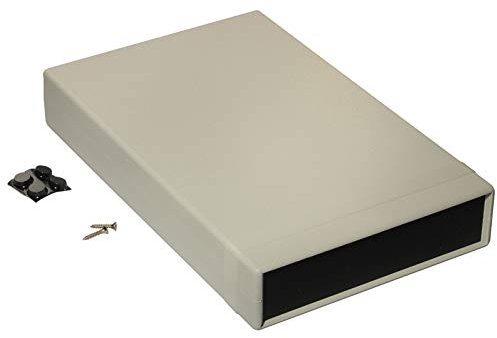 Hammond 1598FSGYPBK Instrument Enclosure GPABS 250x160x40mm Grey/Black