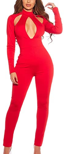 Koucla Sexy langarm Overall mit Cut Outs