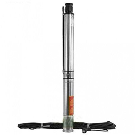 Tiefbrunnenpumpe 4200l/h 230V 1,1KW Ø74 mm Brunnenpumpen sandverträglich