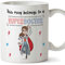 MUGFFINS doctor. Original Mug cup This mug belongs to a Super Doctor - 11 oz Ceramic