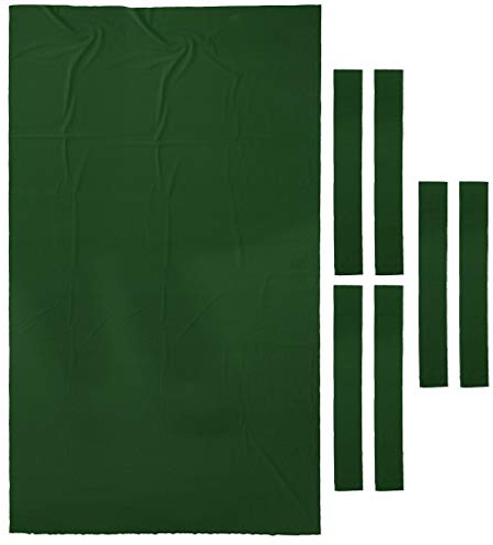 Perfeclan Abdeckplane für Billardtische, Grün, 7ft