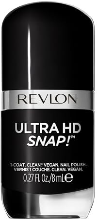 REVLON Smalto Ultra Hd Snap Formula Glossy E 100 Per Cento Vegana, Con 75 Per Cento Di Ingredienti Naturali E Idratanti, Ottima Copertura, 026 Under My Spell, 8 ml, Confezione da 1