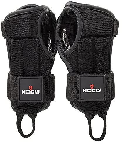NoCry Handgelenk Bandagen - weiche Handgelenkschoner für Inliner, Snowboarden oder als Unterstützung bei Sehnenscheidenentzündung - Handgelenkstütze Sport, Größe XS