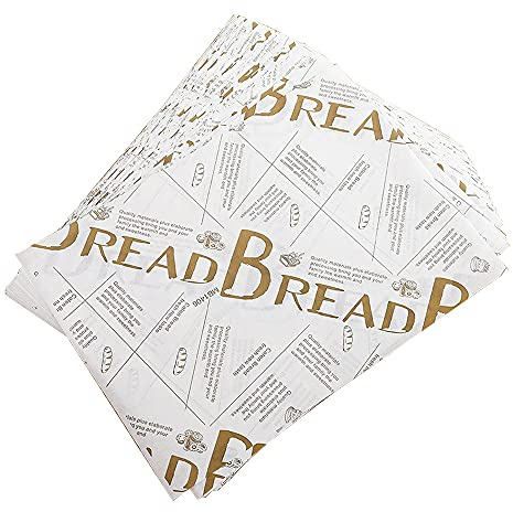La Llareta 100 Sheets Cheese Wrap Paper, Food Packaging Paper, Waterproof and Oil Resistant for Sandwich/Bread/Cake/Burger
