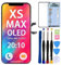 SIMDOG Ersatz-Display für iPhone Xs Max, 3D-Touch-Digitizer-Montage mit OLED-Displayschutzfolie und Reparaturwerkzeug, kompatibel mit iPhone Xs Max 16.5 cm (6.5 Zoll), Modell A1921, A2103, A2104)