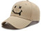 KTTGYRE Cap Smile Baseball Cap Lächelndes Gesicht Happy Dad Hut Casual Papa Baseball Cap Stickerei Cap Verstellbarer Snapback Hut Sport-Khaki,Adjustable
