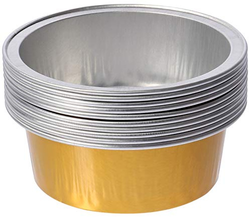 FRCOLOR 30pcs Aluminum Foil Waxing Bowl Melting Pot for Hair Removal Non-stick Capacity Beauty Wax Pot