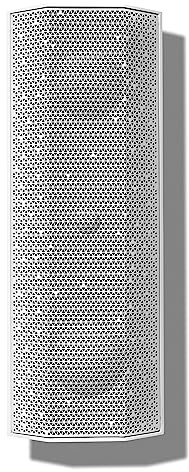 LITHEAUDIO iO1 Indoor & Outdoor Passive Speaker (06830) (Single Passive - White), Works with Any Amplifier, IP66 Rated, Six Mounting Orientations, Audio for Gardens & Open Plan Living