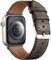 Bandsie Lederarmband Kompatibel mit Apple Watch Armband 44mm 45mm 42mm 49mm für Herren und Damen, Ultra Weiches Echtes Leder für iWatch Armband Ultra 2 SE Series 9 8 7 6 5 4 3 2 1, Kaffeebraun