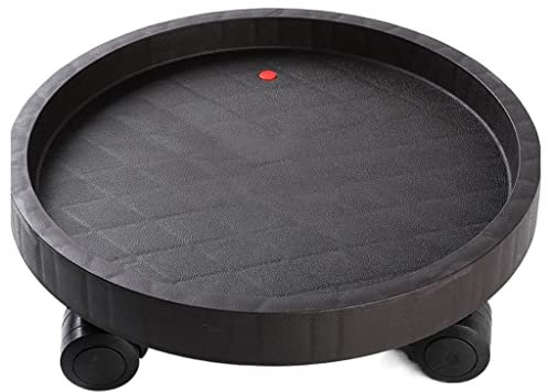 Soucoupes en pot pour Plantes Base de jardinière amovible de plante ronde avec pavé de jardinière à rouleaux Planterie de plante ménagère Plancher Soucoupe de Jardinière ( Color : A , Size : 45cm )