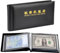 Soviton 60 Taschen Banknoten Sammlung Album Währung Sammlung Halter für Papiergeld Dollar Bills Stempel Tickets, 30 Blätter Schwarz